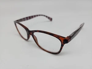 EV1 +3.00 Reading Glasses Frames Sawyer Tort +3.00 54 17 137 - Picture 1 of 6