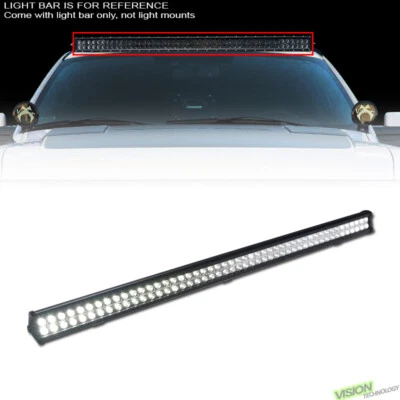 288W 96X CREE LED 50" Barra de Luz de Trabajo Punto Inundación Lámpara Antiniebla Para SUV Furgoneta Camión V10 Foto 1 de 2