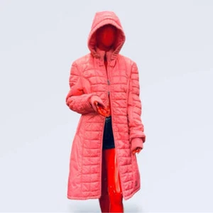 Lange gefütterte Damenjacke Lady Enyce rosa gesteppt neu mit Etikett - Bild 1 von 10