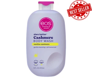Eos Shea Better Kaszmir Płyn do mycia ciała, Kaszmir waniliowy, 16 Fl Oz - Zdjęcie 1 z 6