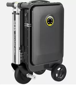 Airwheel SE3S Electric Mini Smart Scooter Luggage 20Inch Riding Suitcase Black - Picture 1 of 4