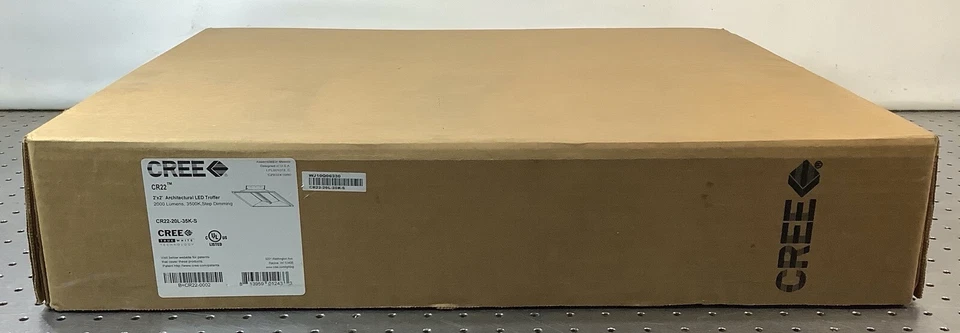 CREE Lighting CR22-20L-35K-S LED 22-CC 22W 2'x2' Architectural Troffer 3500K - Image 1 of 1