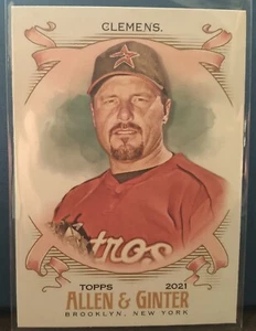 2021 Topps Allen & Ginter - #263 Roger Clemens - Houston Astros  - Picture 1 of 2