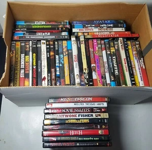 49 DVDs LOT Movies Films Mixed Genre GOOD TITLES Action Blockbuster Comedy  - Picture 1 of 8