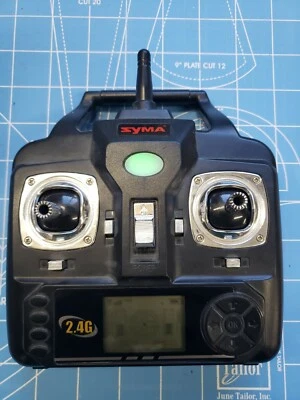 Syma RC Drone 2.4G Remote Control Radio Transmitter Powers on Functions - Image 1 of 4