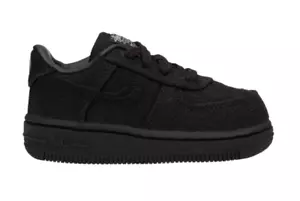 Nike Air Force 1 Low Stussy Black (TD) Size 3c, DS BRAND NEW - Picture 1 of 1