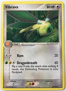 POKEMON VIBRAVA 40/108 EX POWER KEEPERS UNCOMMON NEAR MINT - Picture 1 of 2