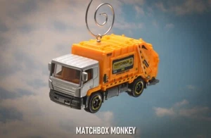 MBX Garbage Trash Refuse Truck Custom Christmas Ornament Waste Management Adorno - Picture 1 of 13