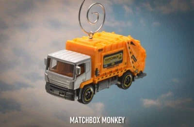 MBX Garbage Trash Refuse Truck Custom Christmas Ornament Waste Management Adorno - Image 1 of 4