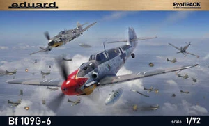 Eduard 1/72 Eduard Bf 109G-6 PROFIPACK Plastic Model Kit - Picture 1 of 1