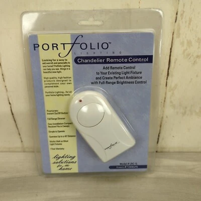 Kit receptor y control remoto lámpara de iluminación portafolio modelo # LRC-1L NUEVO Foto 1 de 4