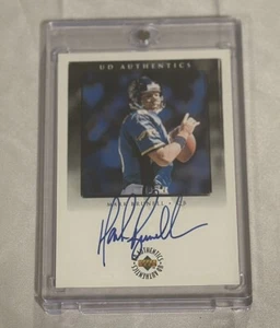 1998 Upper Deck SPx Mark Brunell UD Authentics Auto Autograph #MB-1 T419 Jaguars - Picture 1 of 2