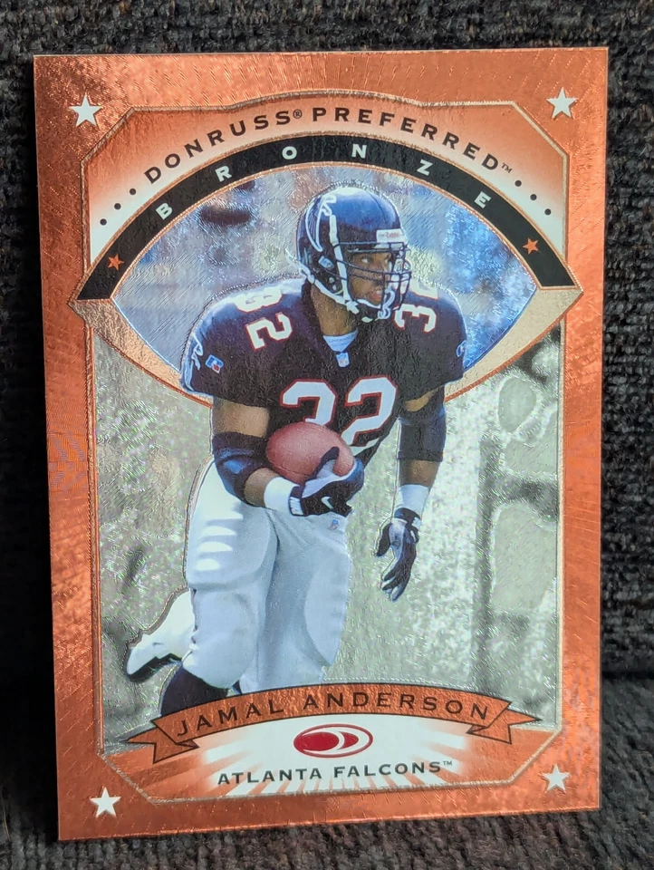 Jamal Anderson - 1997 Donruss Preferred #61 Atlanta Falcons - Image 1 of 2