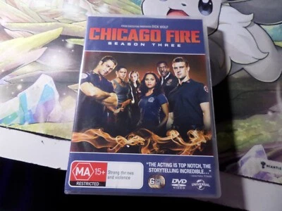 Chicago Fire - Season 3 - R4 DVD - 2014 - Jesse Spencer Taylor Kinney  - Image 1 of 4
