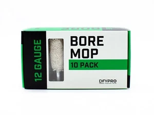 10 Pack of 12 Gauge Bore Mops for Gun Cleaning and Maintenance - Picture 1 of 4
