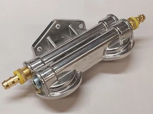 Dual Diesel Fuel Filter Remote Mount System for CAT Filters NO FILTERS - Picture 1 of 6