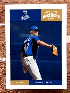 2004 Donruss Team Heroes Jeremy Affeldt #193 - Picture 1 of 2