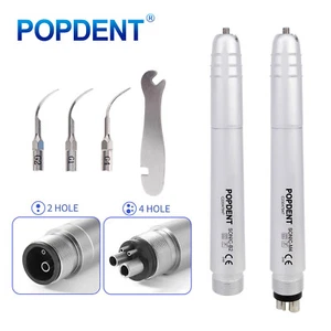 POPDENT Dental Ultraschall Piezo Scaler Handstück Hygieniker 2/4 Löcher mit 3 Spitzen - Bild 1 von 22