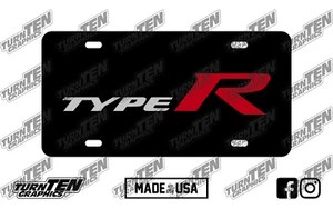 Placa de matrícula de tocador Honda Civic Type R 2017-2024 FK8 FL5 - Imagen 1 de 1