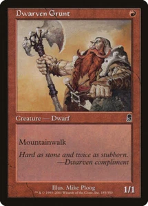 4x Dwarven Grunt - LP - Odyssey - mtg - SPARROW MAGIC - Picture 1 of 1