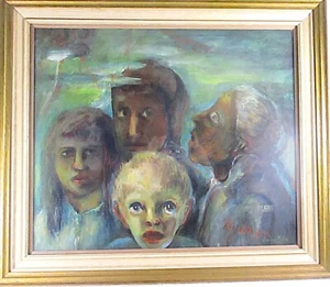 CASIEN PTG CA 1940, DONNA MILLER 1885 - 1967, ARTISTA WIS/ARIZONA, "GUERRA GUERRA" - Imagen 1 de 10