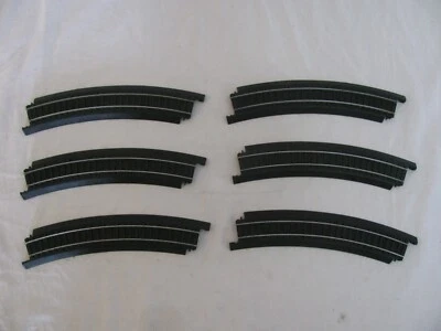 Life Like HO Scale RM583157 Power-Loc 18" Radius Curve Track x 6 #21303 EX - Image 1 of 4