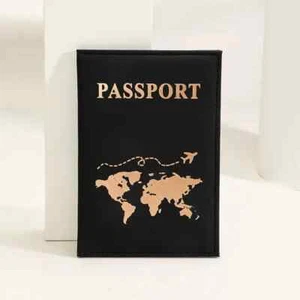 1 x Passport Holder - 10cm x 14cm - Black - Picture 1 of 1