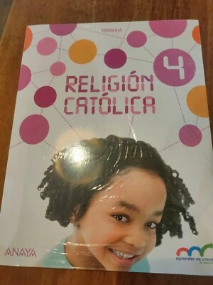 Libro De Texto de Religión Católica de 4°Primaria - Imagen 1 de 3