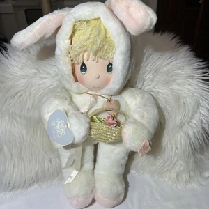 Applause Precious Moments Snowflake Easter Bunny Costume 16" Plush - Picture 1 of 8