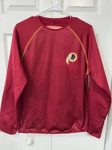 Vintage Majestic Washington Redskins Long Sleeve Shirt Boys S -Gently Used - Picture 1 of 2