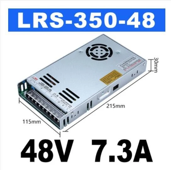 1PCS Meanwell LRS-350-48 350W 48V 7.3A switching power supply Original brand new - Image 1 of 1