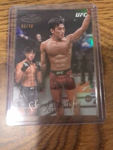 2024 Topps Gold Label UFC SeungWoo Choi RC No. 3 6/10 - Picture 1 of 2