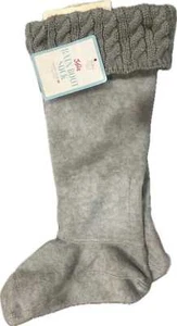 Justice for Girls Gray Rain Boot Socks~Size M~NWT~Back to School! - Picture 1 of 2