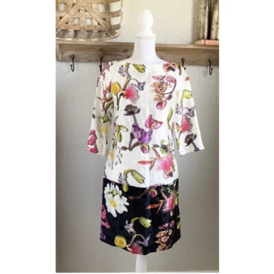 Vestido de seda Escada 34 EE. UU. 2 turnos cóctel negocios  Foto 1 de 4