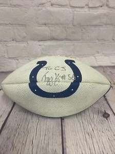 Indianapolis Colts Signed American Football Autographed #56 Tyjuan Hagler NFL - Picture 1 of 14