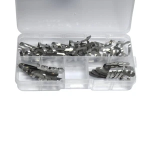 20pcs Stainless Steel Finger Picks Open Design for Guitar Banjo Dobro With Box - Picture 1 of 6
