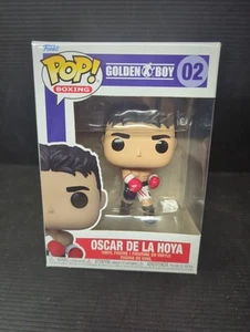 Funko Pop! 02 Golden Boy Oscar De La Hoya - Picture 1 of 6