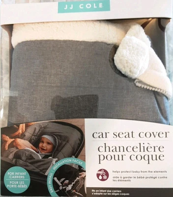 JJ Cole-Infant Car Seat Cover- Soft Inner Fleece- Machine Washable- Weather Resi - Image 1 of 2