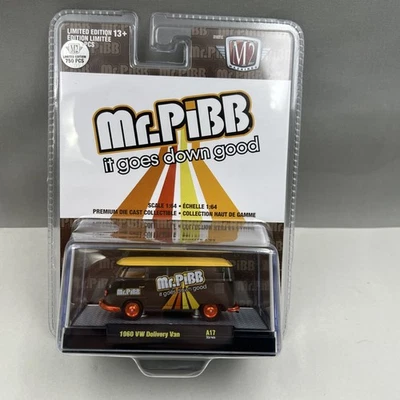 Máquinas M2 Mr Pibb 1960 VW Volkswagen Delivery Van Chase/750 Diecast Foto 1 de 4