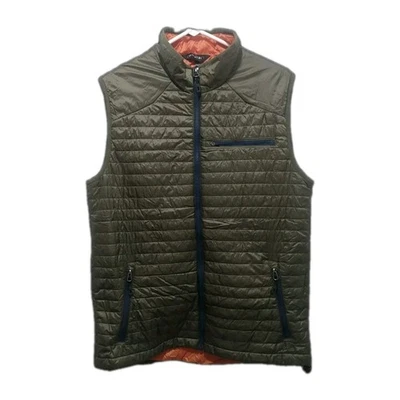 Chaleco Orvis Ligero Primaloft Drift en Oliva y Naranja Talla Mediana Foto 1 de 4