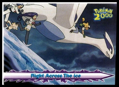2000 Topps Pokemon The Movie 2000 #54 Flight Across The ice - Image 1 of 2