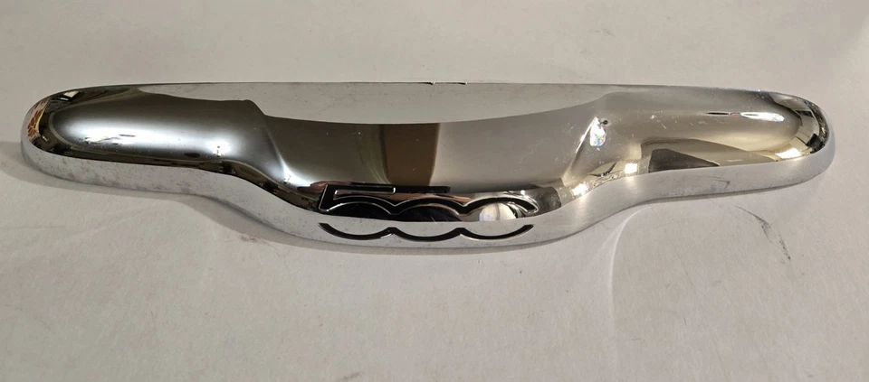 20122017 Fiat 500 Rear Trunk Chrome Molding Trim Handle Hatch Latch Tail G2U Foto 1 de 4