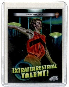 2023-24 Topps Chrome Cosmic Extraterrestrial Talent Gradey Dick RC Toronto - Picture 1 of 2