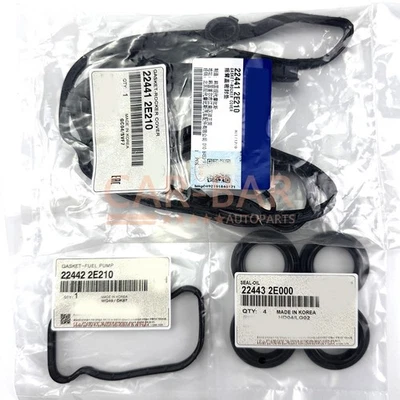 Junta de cubierta de válvula para Kia Optima Forte Soul Hyundai Tucson Sonata 22441-2E210 Foto 1 de 2