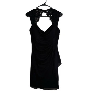 Vestido para mujer Scarlett talla 10 vestido formal encaje gasa plisado maxi graduación  Foto 1 de 4