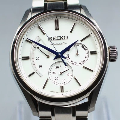 Near MINT SEIKO Presage 6R21-01B0 SARW021 Men's Automatic Watch 40mm Day Date - Image 1 of 4