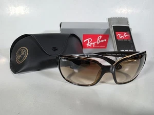 Ray-Ban Light Havana Crystal Brown RB4068 710/51 60 NIB New - Picture 1 of 10