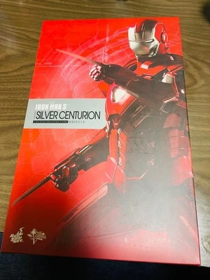 Figura Centurión Plata 33 Iron Man Obra Maestra Película Hot Toys MMS213 Foto 1 de 3