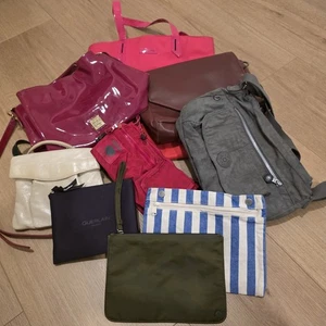 Lot Of 9 Women’s Purses & Bags, Dooney & Bourke, HOBO, Kipling, Ojeito Read Desc - Picture 1 of 10