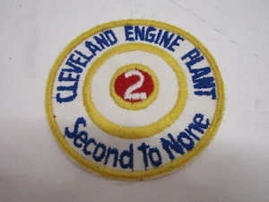 OLD VINTAGE CLEVELAND ENGINE PLANT # 2 PATCH - Picture 1 of 2